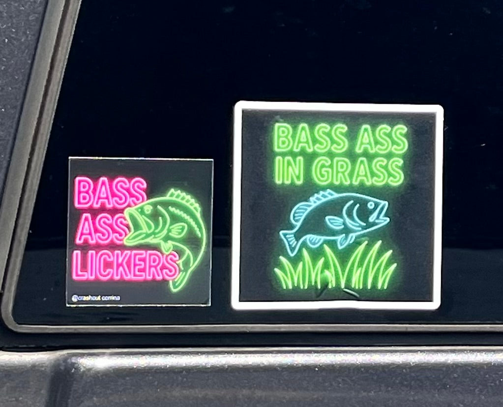 Crashout Corrina Bass Stickers