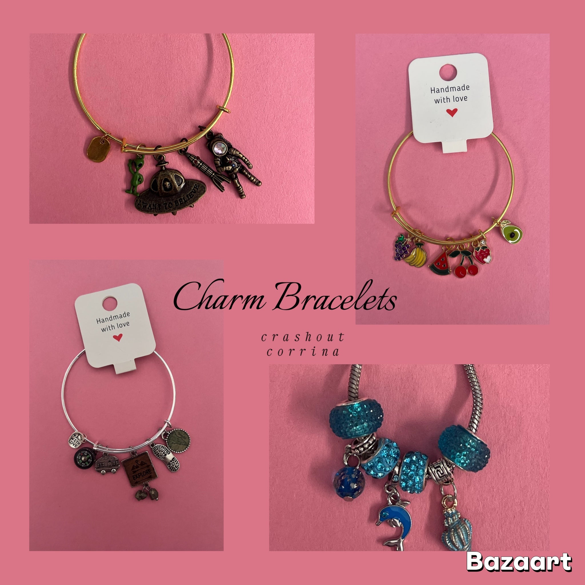 CUSTOM CHARM BRACELETS